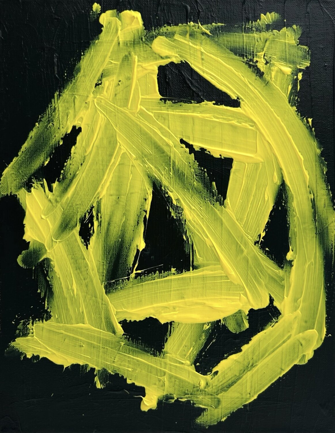 WINTER fingerprints 6 Elad Eisenstein Original painting for sale