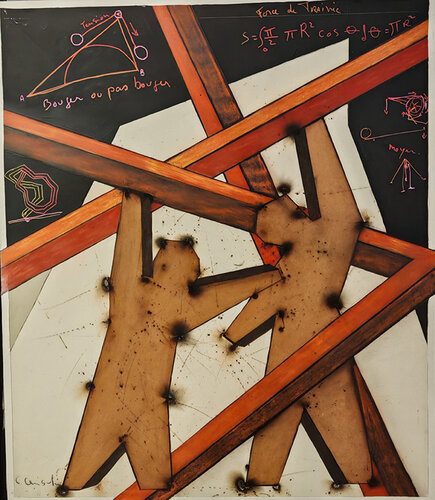 Sens pratique by Christian Cerisola, Painting for Sale on Select
