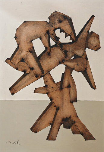 Prédateur by Christian Cerisola, Painting for Sale on Select
