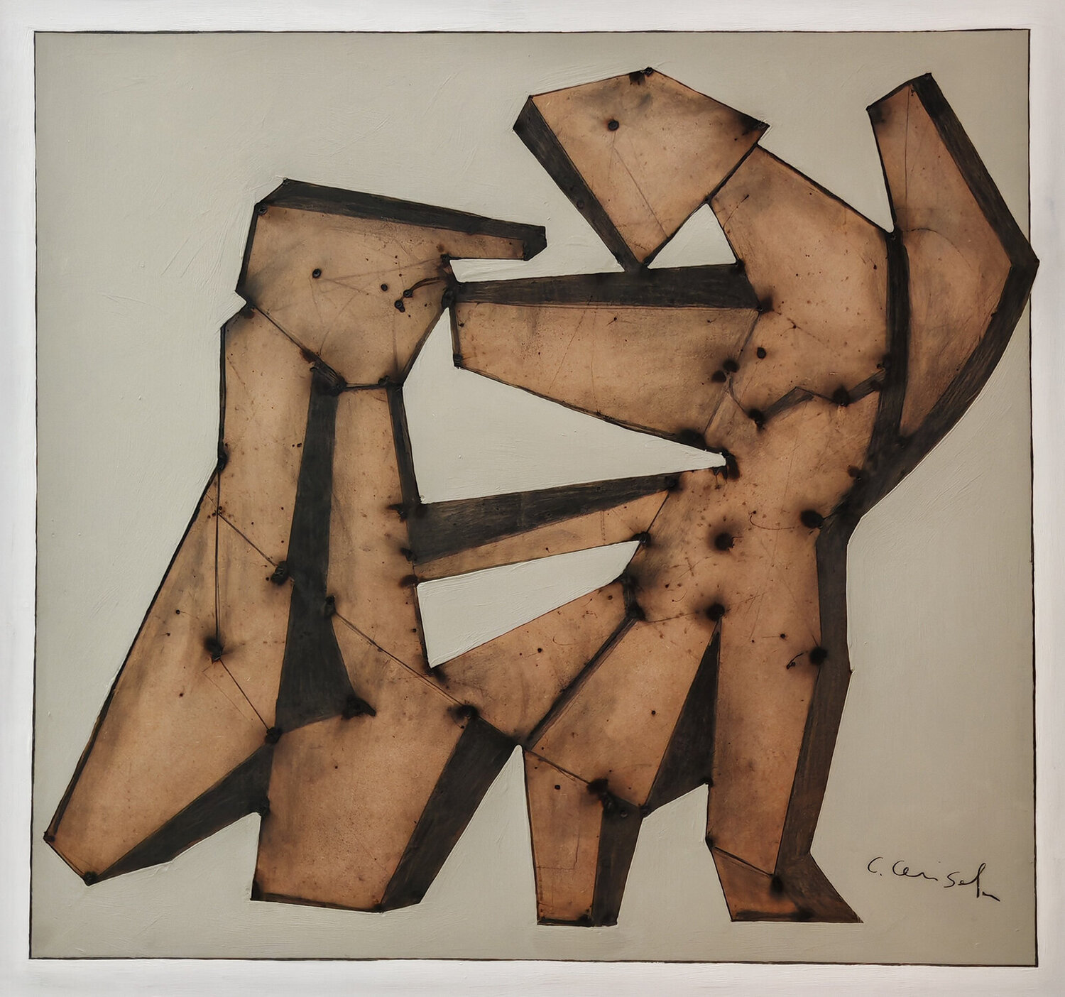 Quiproquo Christian Cerisola Original painting for sale