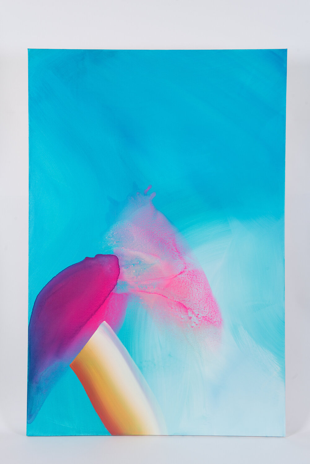 Jelly Fish II Hannah Campion Original painting for sale