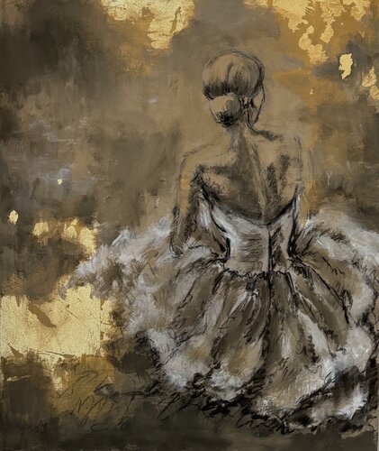 FRAGMENTS OF GRACE by Natalia Wüst, Painting for Sale on Select