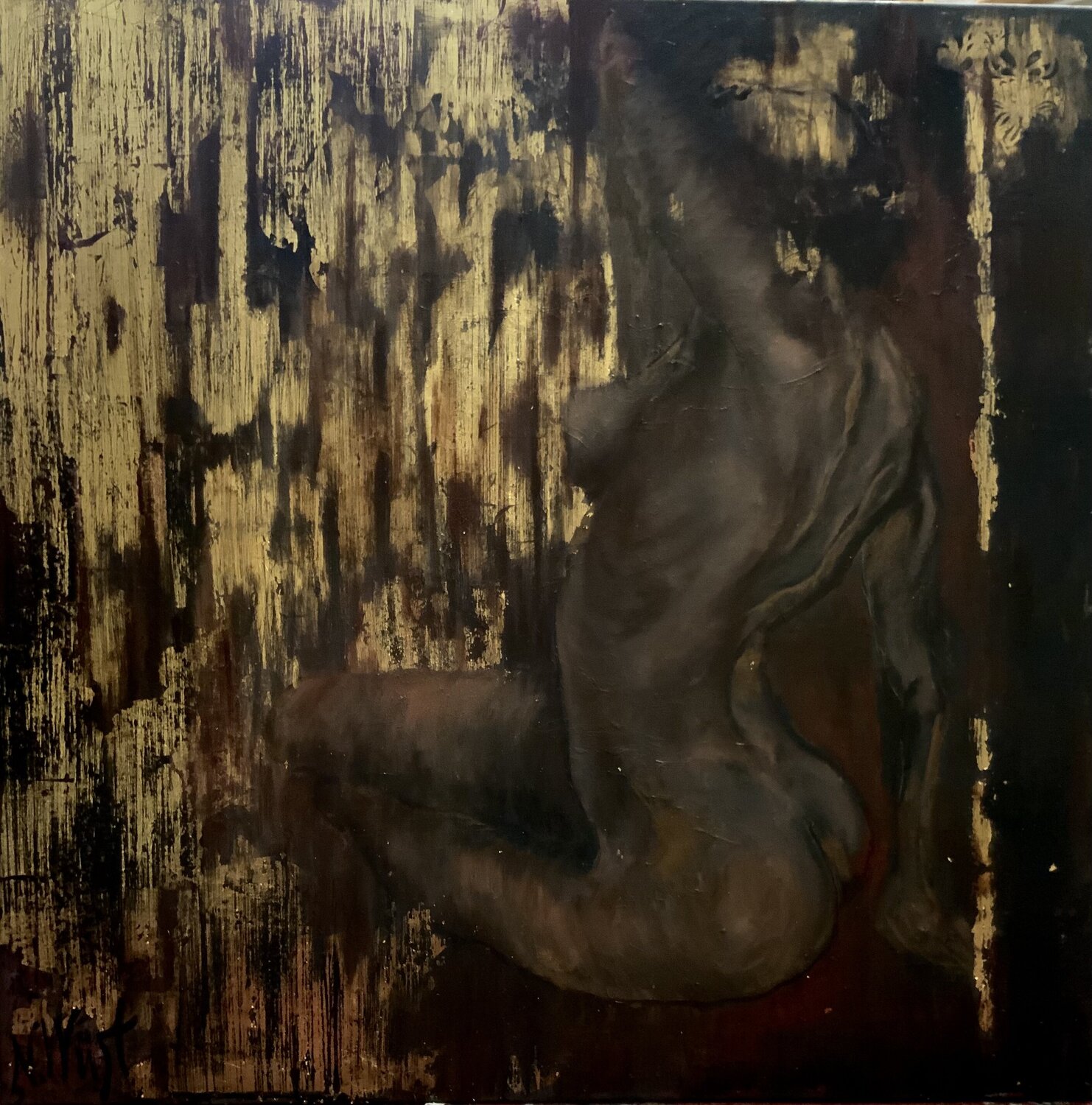 Reincarnation Natalia Wüst Original painting for sale
