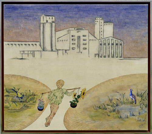 Plant The Planet by Sabrina Catowiez, Painting for Sale on Select