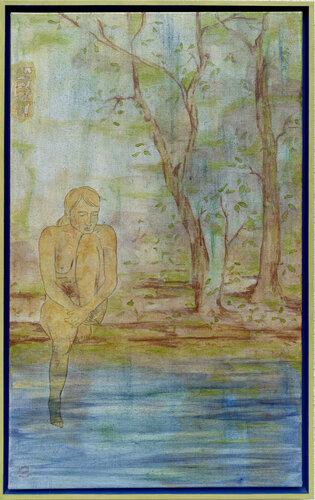Gedankenfluss by Sabrina Catowiez, Painting for Sale on Select