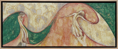 Der Tanz der Morgenröte by Sabrina Catowiez, Painting for Sale on Select
