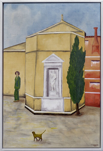 Seltener Besucher by Sabrina Catowiez, Painting for Sale on Select