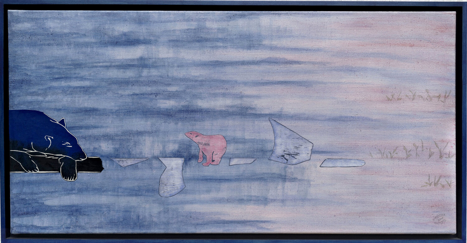 Lost Sabrina Catowiez Original painting for sale