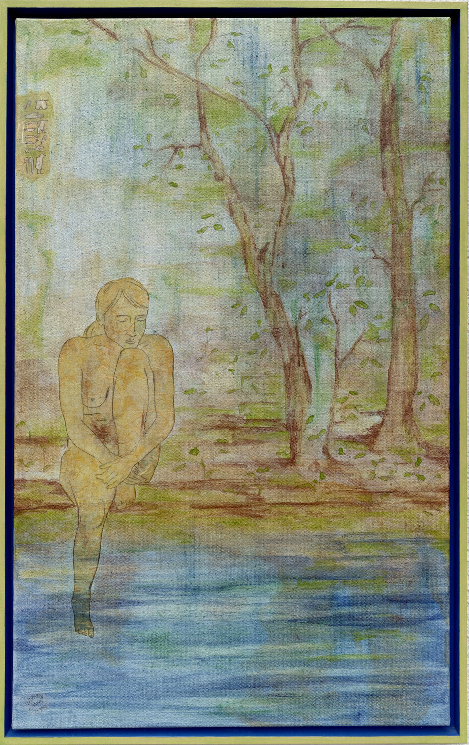 Gedankenfluss Sabrina Catowiez Original painting for sale