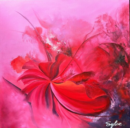 Là où la vie prend feu by Sylvie Roy, Painting for Sale on Select
