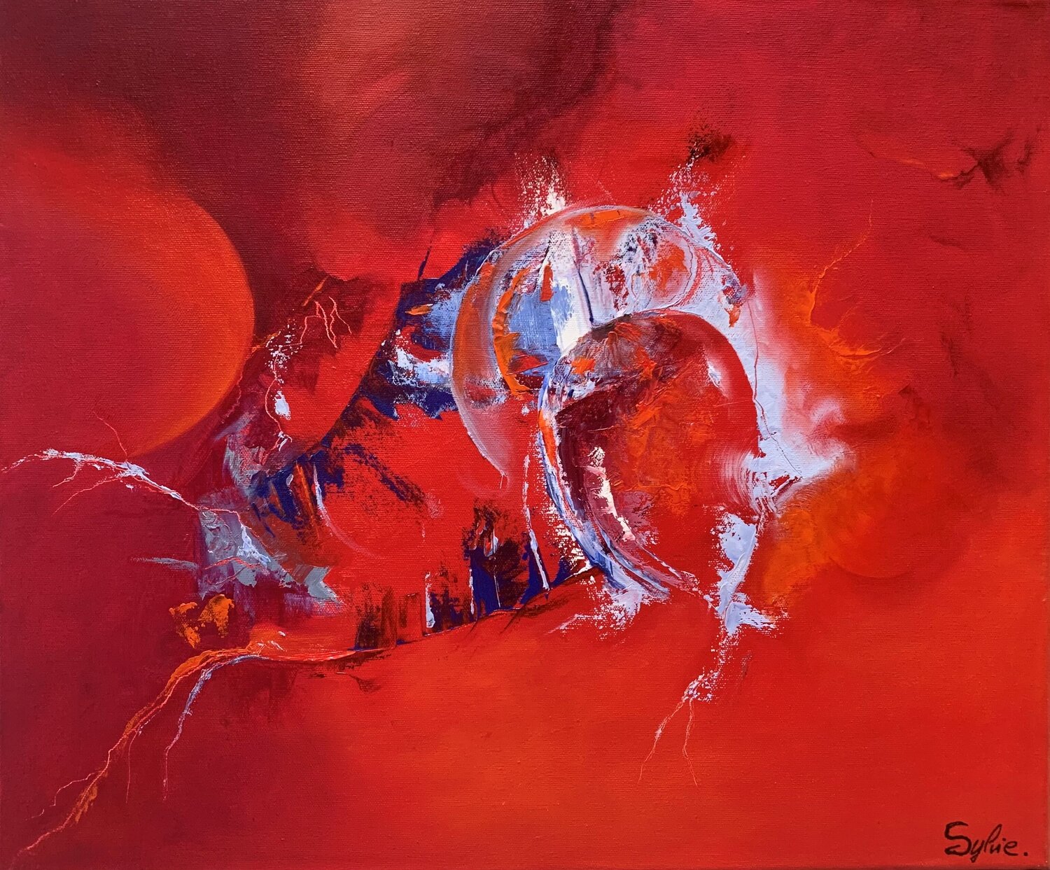 La Boule Sylvie Roy Original painting for sale