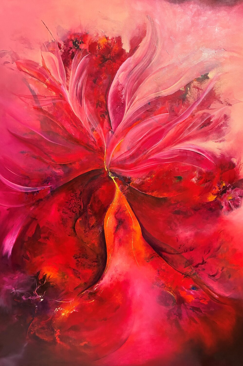 Elan Vital Sylvie Roy Original painting for sale