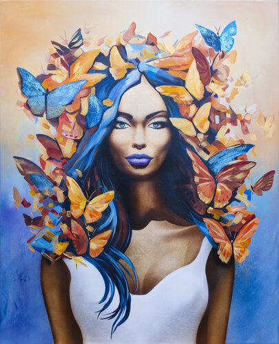 "EPHEMERAL FRAGILITY" by Vitaly Moiseev, Painting for Sale on Select