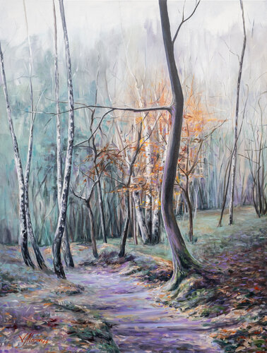 “A Walk Through Memory” by Vitaly Moiseev, Painting for Sale on Select