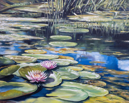 "SILENCE" by Vitaly Moiseev, Painting for Sale on Select