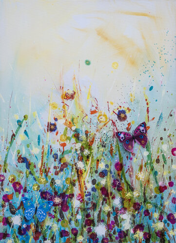 "Summer Field" by Vitaly Moiseev, Painting for Sale on Select