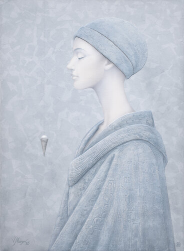 Echoes of Silence – "Silent Suspension" by Vitaly Moiseev, Painting for Sale on Select