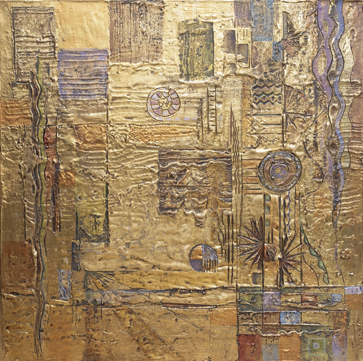 "CELEBRATION"         Emboss Art Vitaly Moiseev Original painting for sale