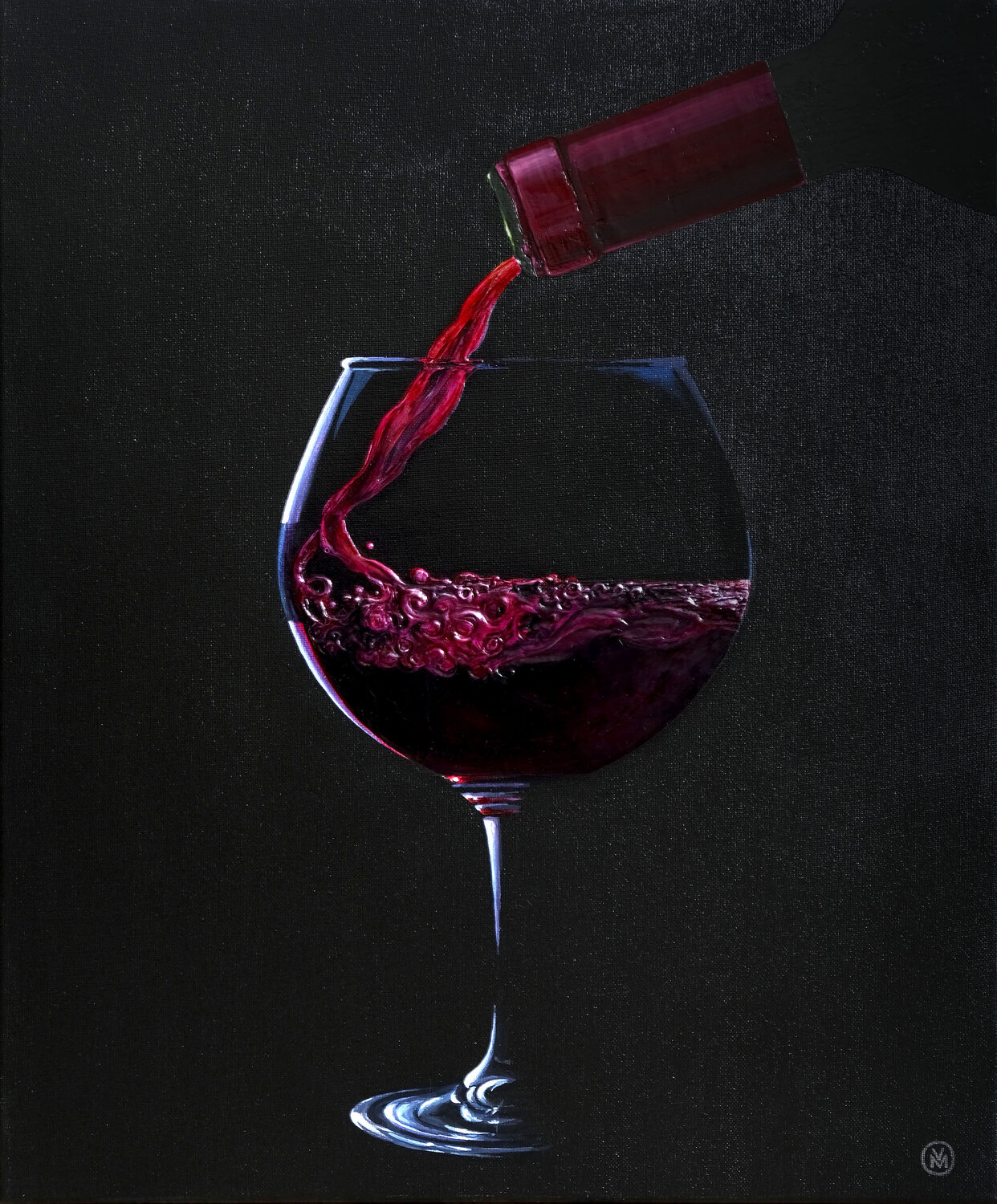 "Taste of colour".     Emboss Art Vitaly Moiseev Original painting for sale