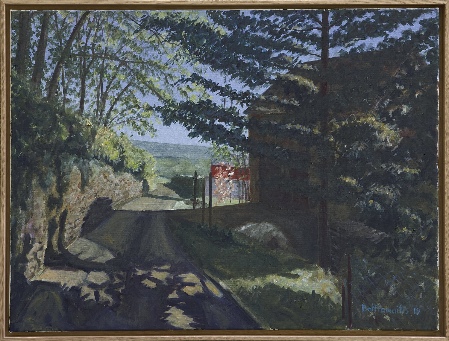 Afternoon Shadows – Fellerich Sigitas Baltramaitis Original painting for sale