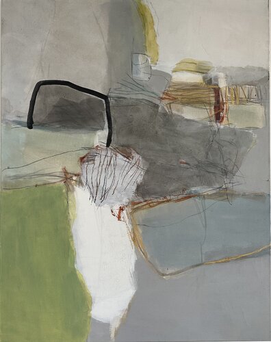 Linien des Windes by Huanita Vidicek, Painting for Sale on Select