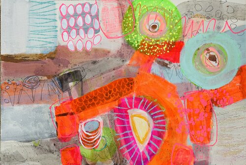 Der Traummechanismus by Huanita Vidicek, Painting for Sale on Select