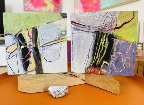 Innen hat keine Richtung by Huanita Vidicek, Painting for Sale on Select