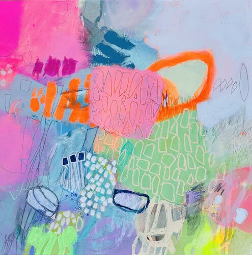 Flüstern der Veränderung by Huanita Vidicek, Painting for Sale on Select