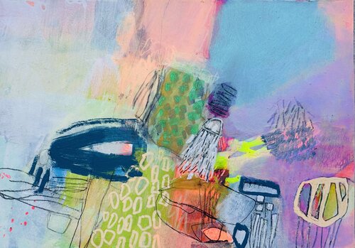 Unperfekt ehrlich by Huanita Vidicek, Painting for Sale on Select