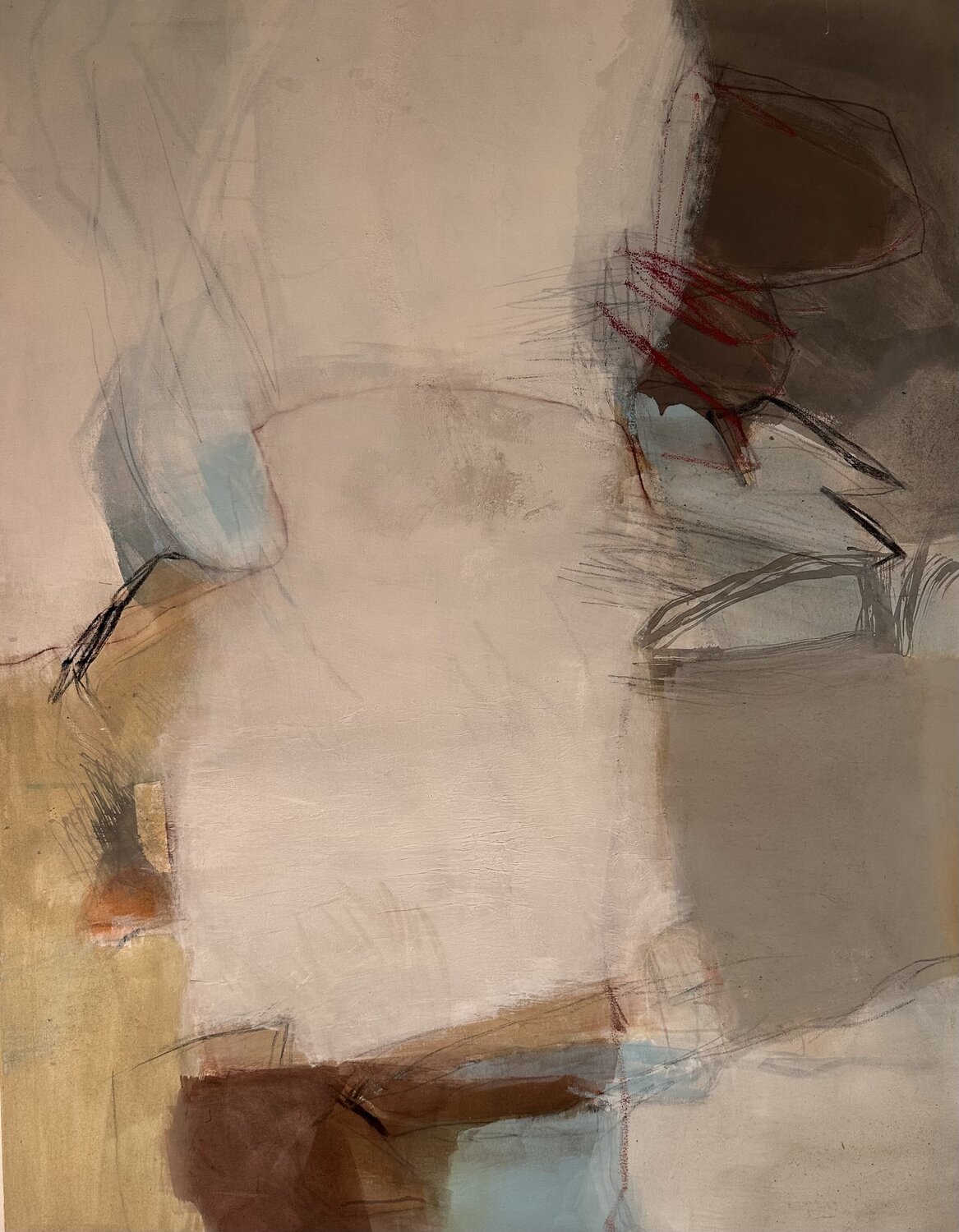 Kartografie der Stille Huanita Vidicek Original painting for sale