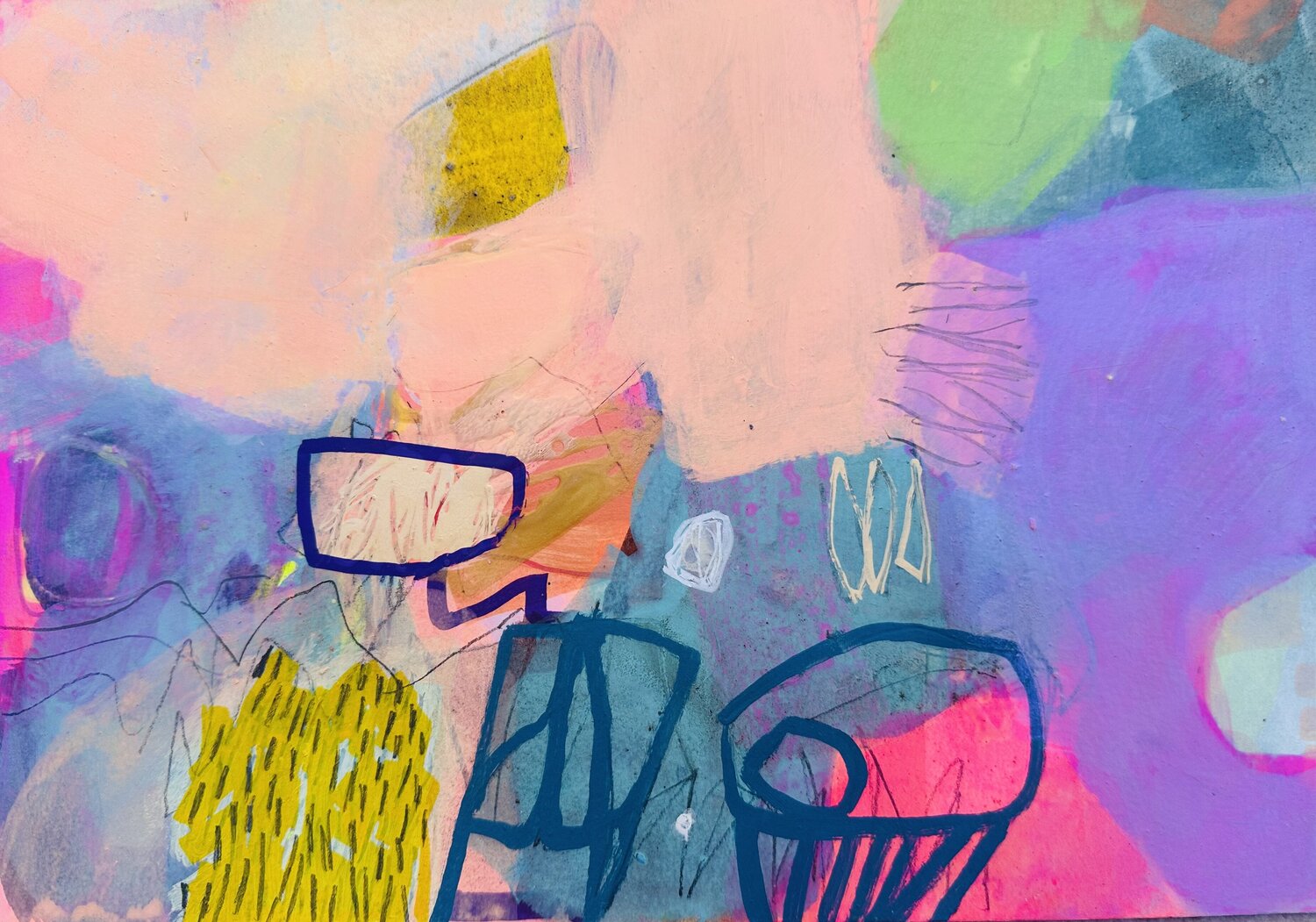Leichtigkeit Huanita Vidicek Original painting for sale