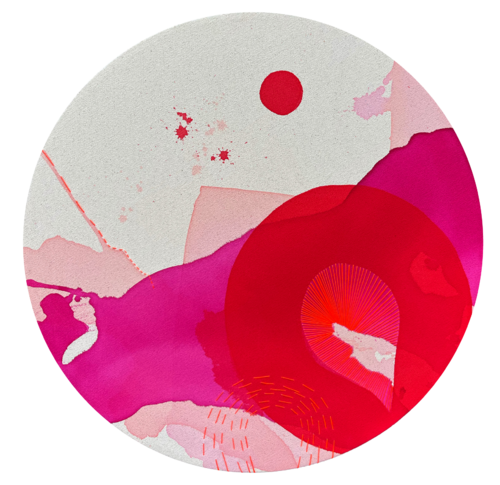 SYMBIOSE I by Silke Zernik, Painting for Sale on Select