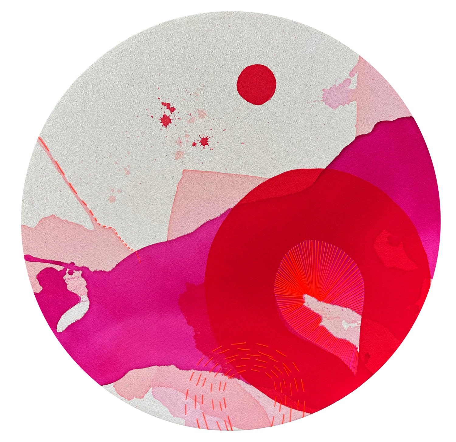 SYMBIOSE I Silke Zernik Original painting for sale