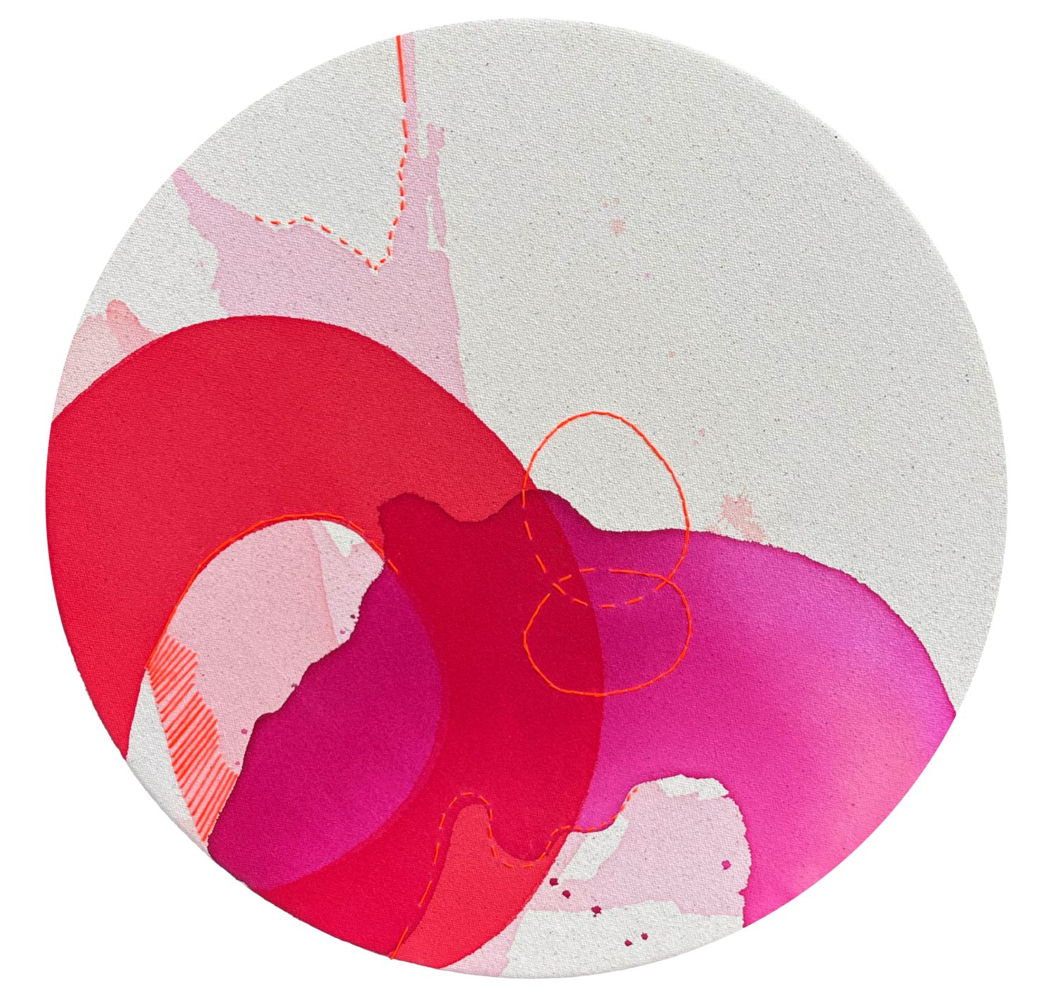 SYMBIOSE III Silke Zernik Original painting for sale