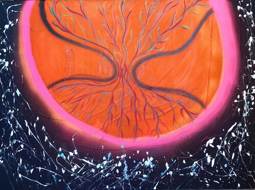 c = I × C × T × (Δ / O) by Dilara Wegner, Painting for Sale on Select