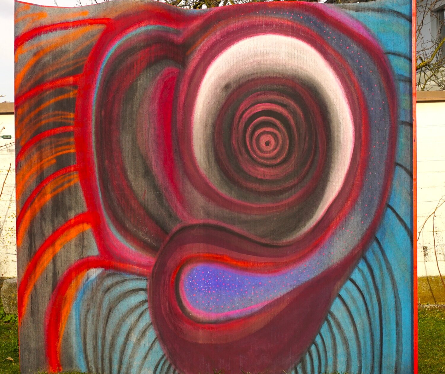 Wave of Form Dilara Wegner Original painting for sale