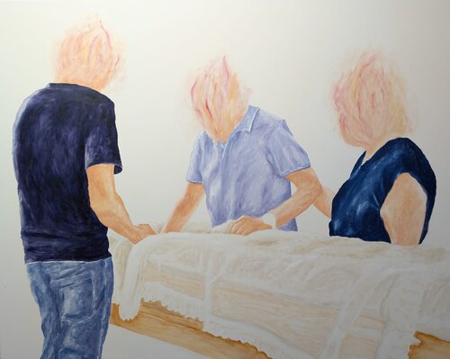 Così dicono by Adriano Scarano, Painting for Sale on Select