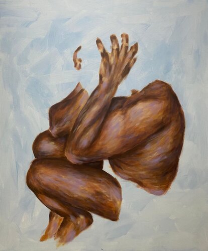 Quella notte (2/2) by Adriano Scarano, Painting for Sale on Select