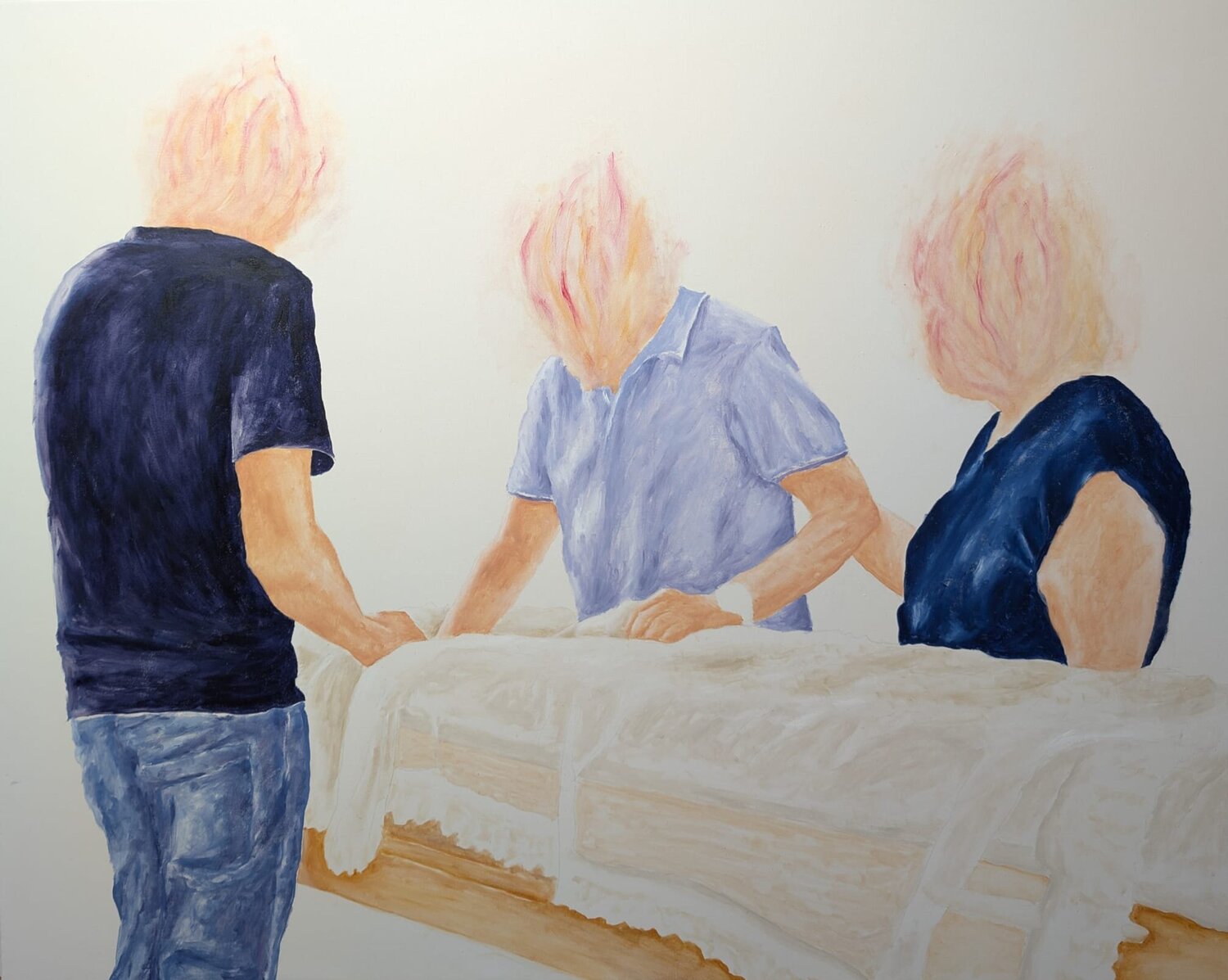 Così dicono Adriano Scarano Original painting for sale