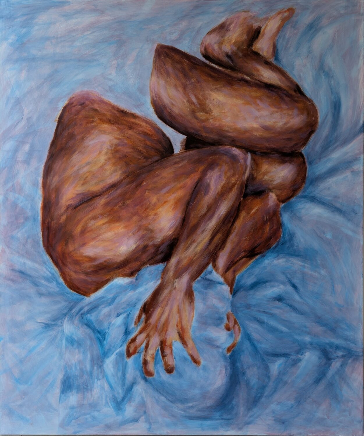 Quella notte (1/2) Adriano Scarano Original painting for sale
