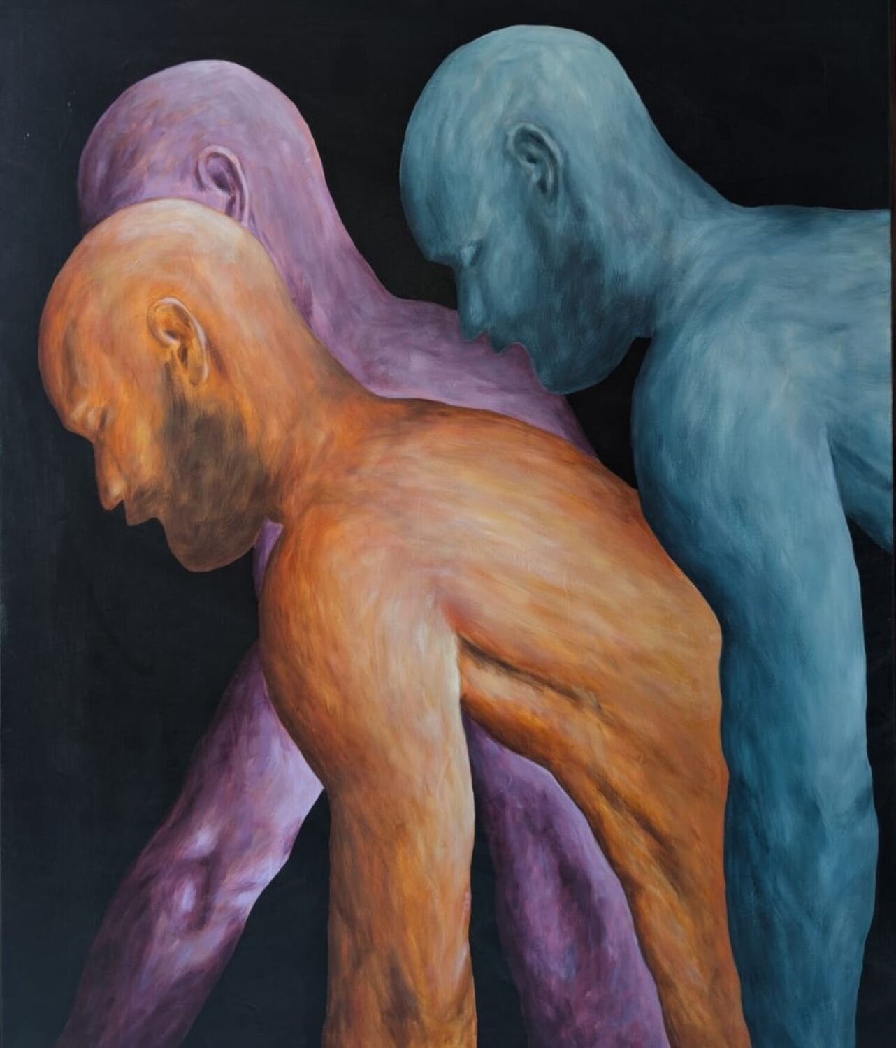 Multiples Adriano Scarano Original painting for sale