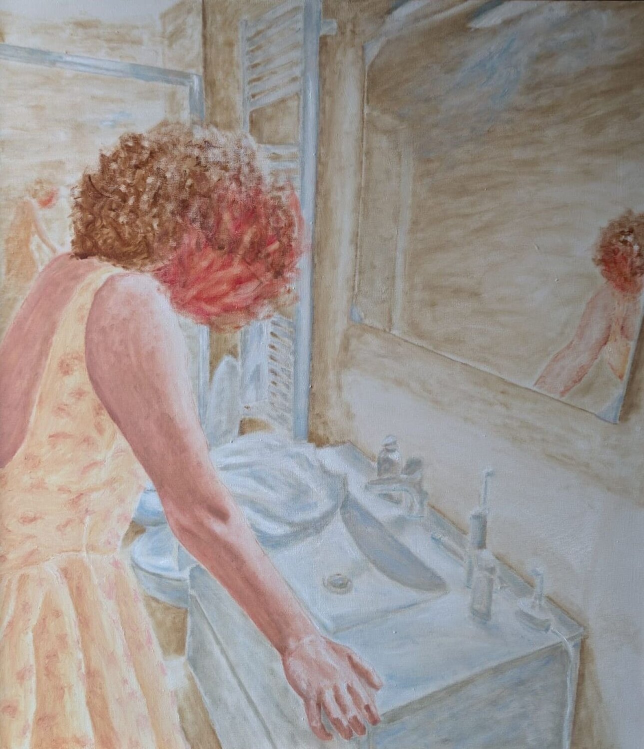Asettico Adriano Scarano Original painting for sale