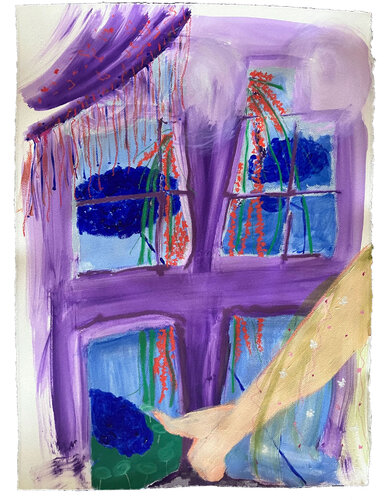 Dreaming by Biljana Lazovic, Painting for Sale on Select