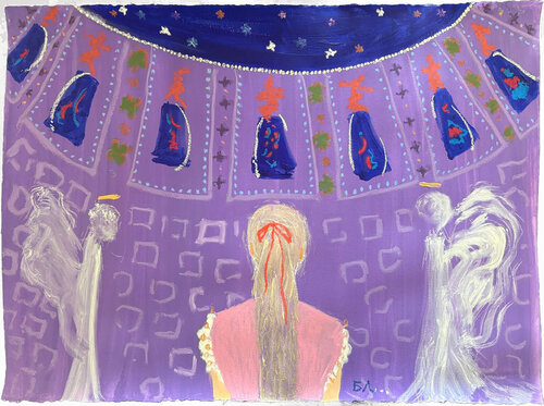 Dreaming...Living... by Biljana Lazovic, Painting for Sale on Select