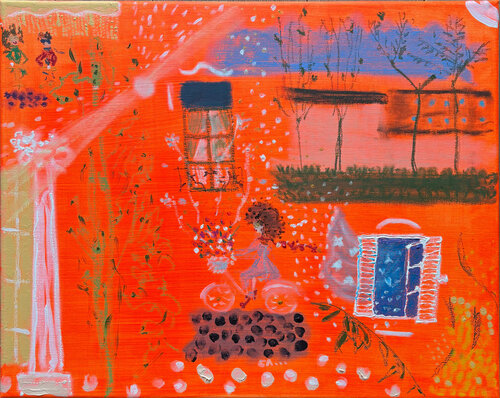 Paris Impressions by Biljana Lazovic, Painting for Sale on Select
