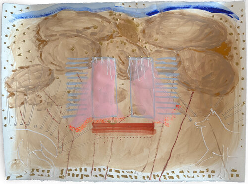 Parallel Realities by Biljana Lazovic, Painting for Sale on Select