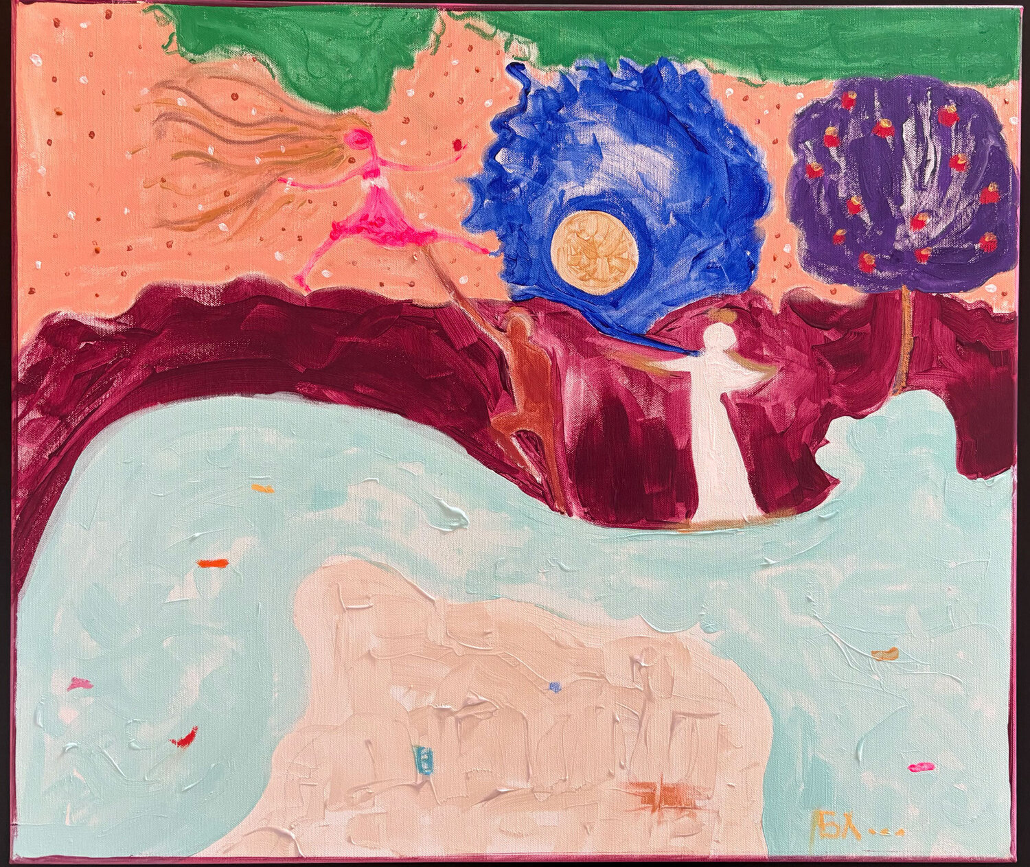 Oneness Biljana Lazovic Original painting for sale
