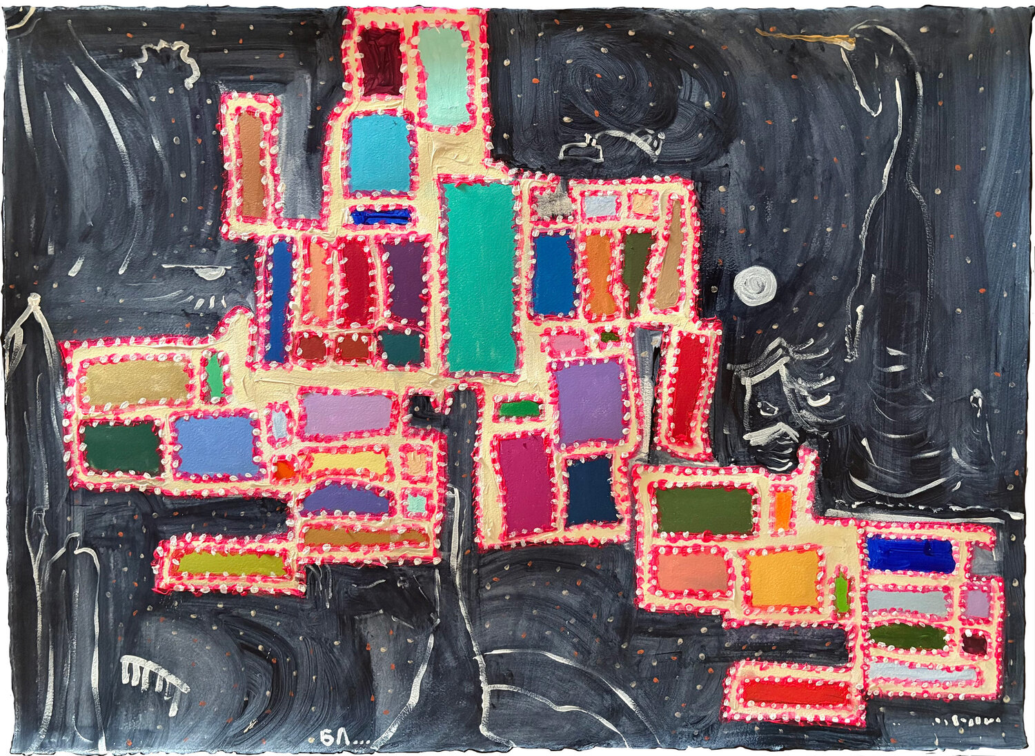 A Myriad Of Possibilities Biljana Lazovic Original painting for sale