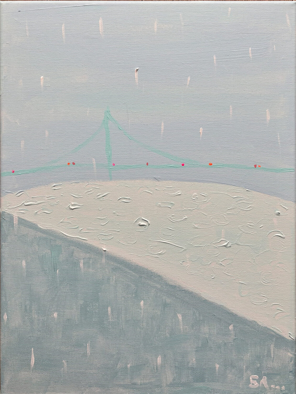Lisbon Stories - Rainy Day Biljana Lazovic Original painting for sale