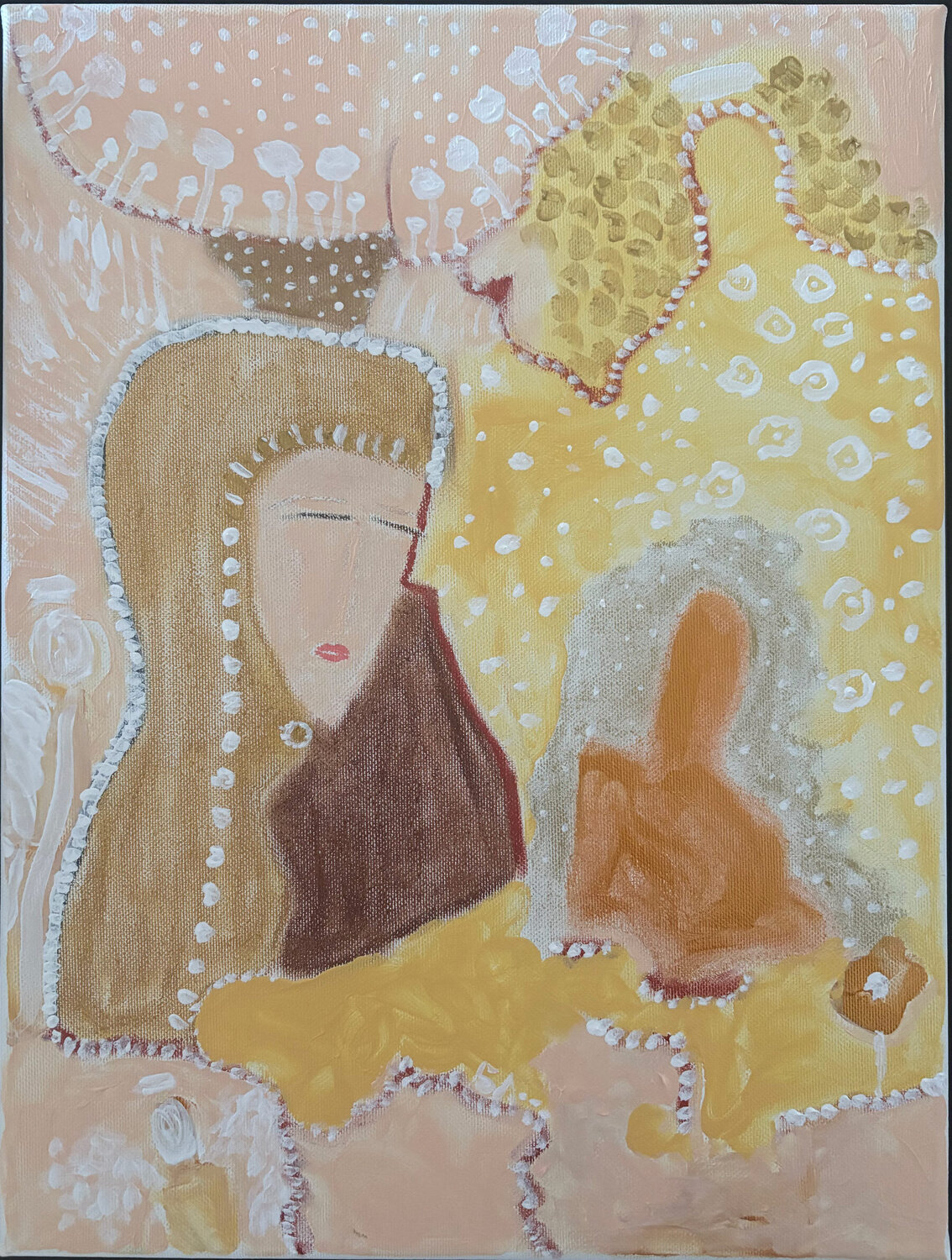 La Mujer de la Luz Biljana Lazovic Original painting for sale
